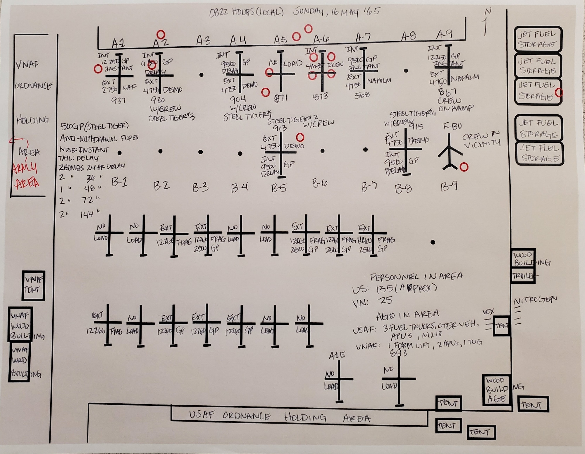 Bien Hoa mishap illustration