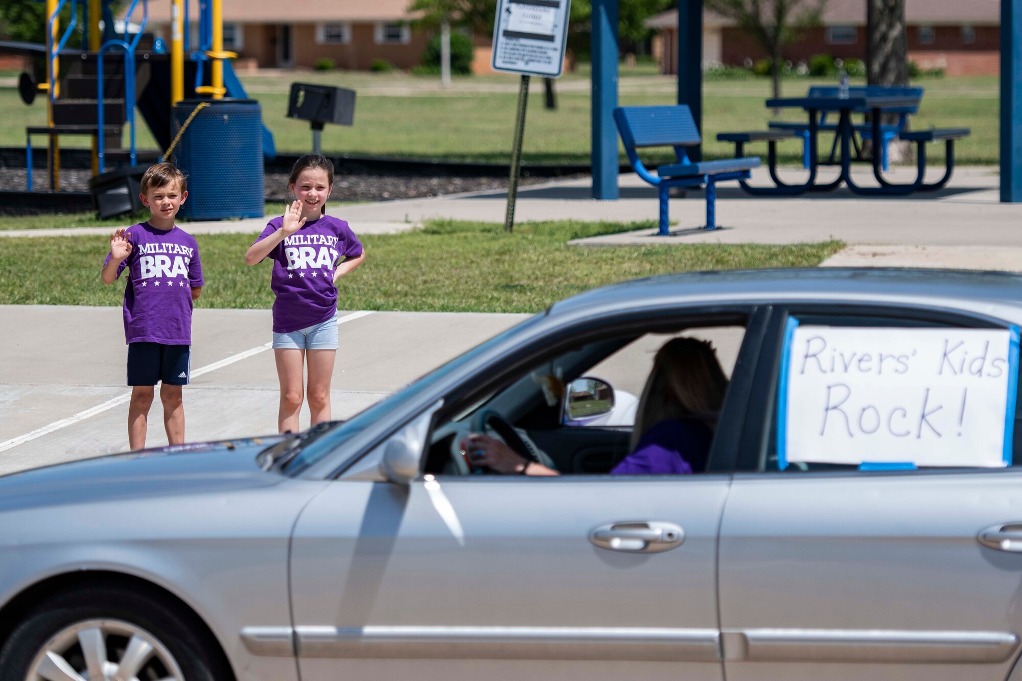 Month of the Military Child Parade.