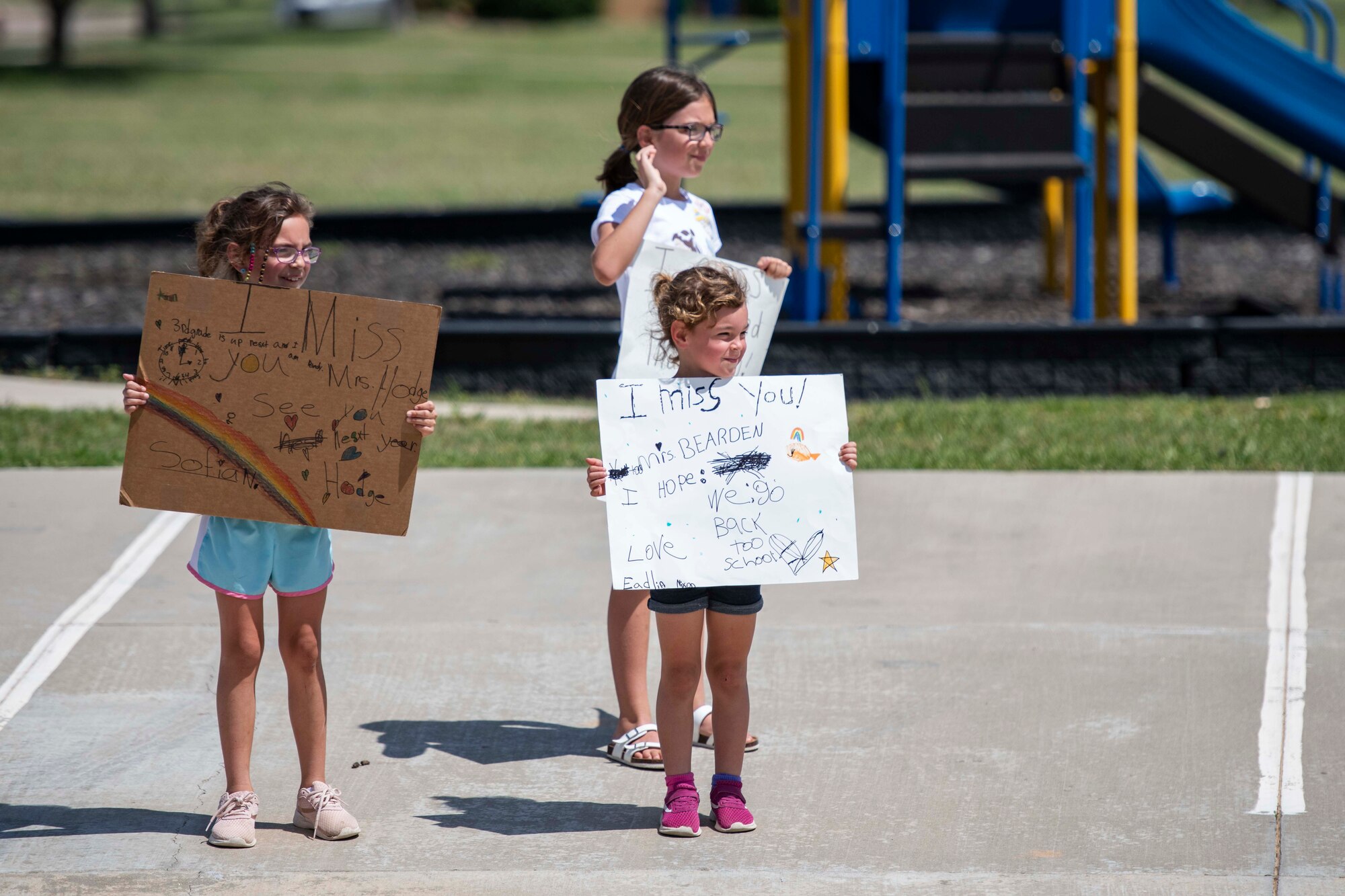 Month of the Military Child Parade.