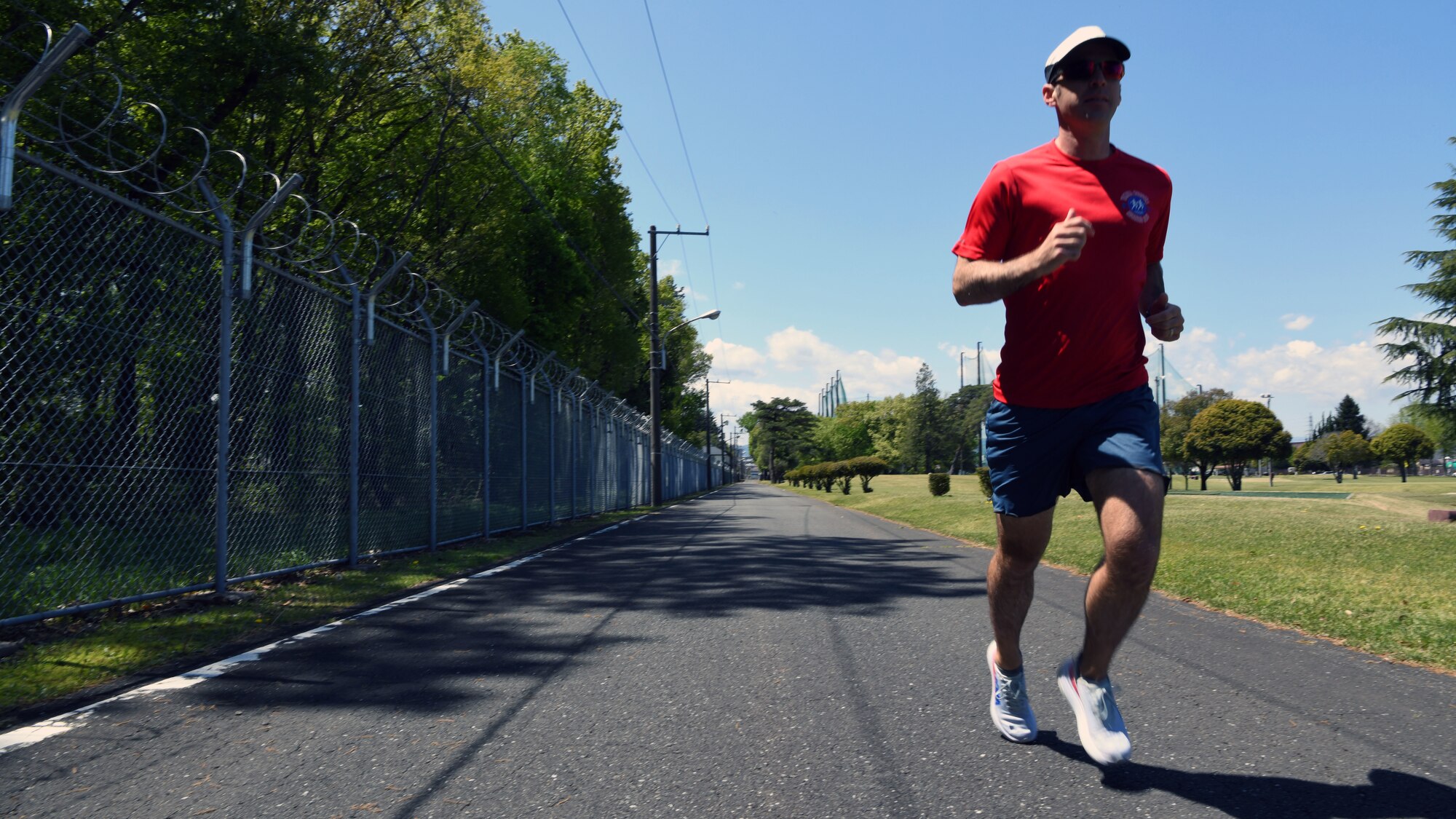 After an ultra-marathon at the Fuji Five Lakes near Mt. Fuji, Japan was cancelled due to COVID-19, Gulledge optimized his training to run 62 miles at the Yokota Air Base Par Three Golf Course.