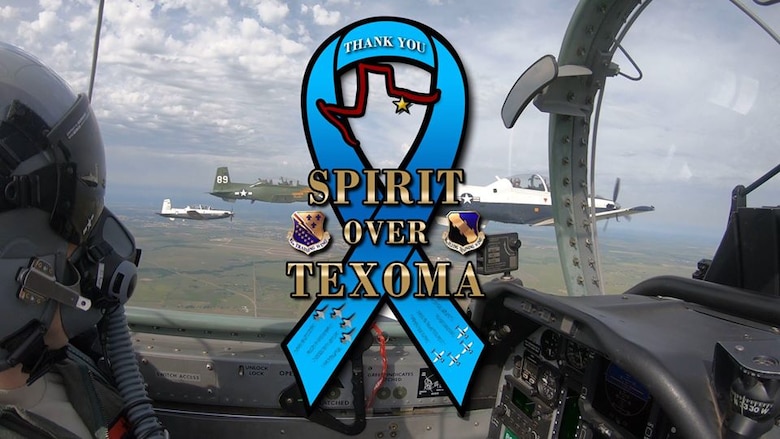 Sheppard Afb Salutes Area Covid 19 Healthcare Workers With Spirit Of Texoma Flyover May 1 Air Education And Training Command News