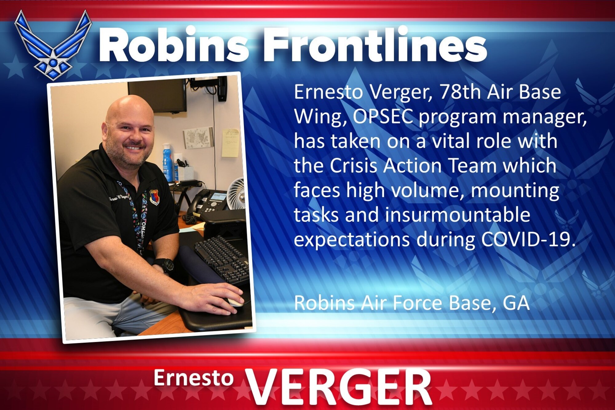 Robins Frontlines: Ernesto Verger