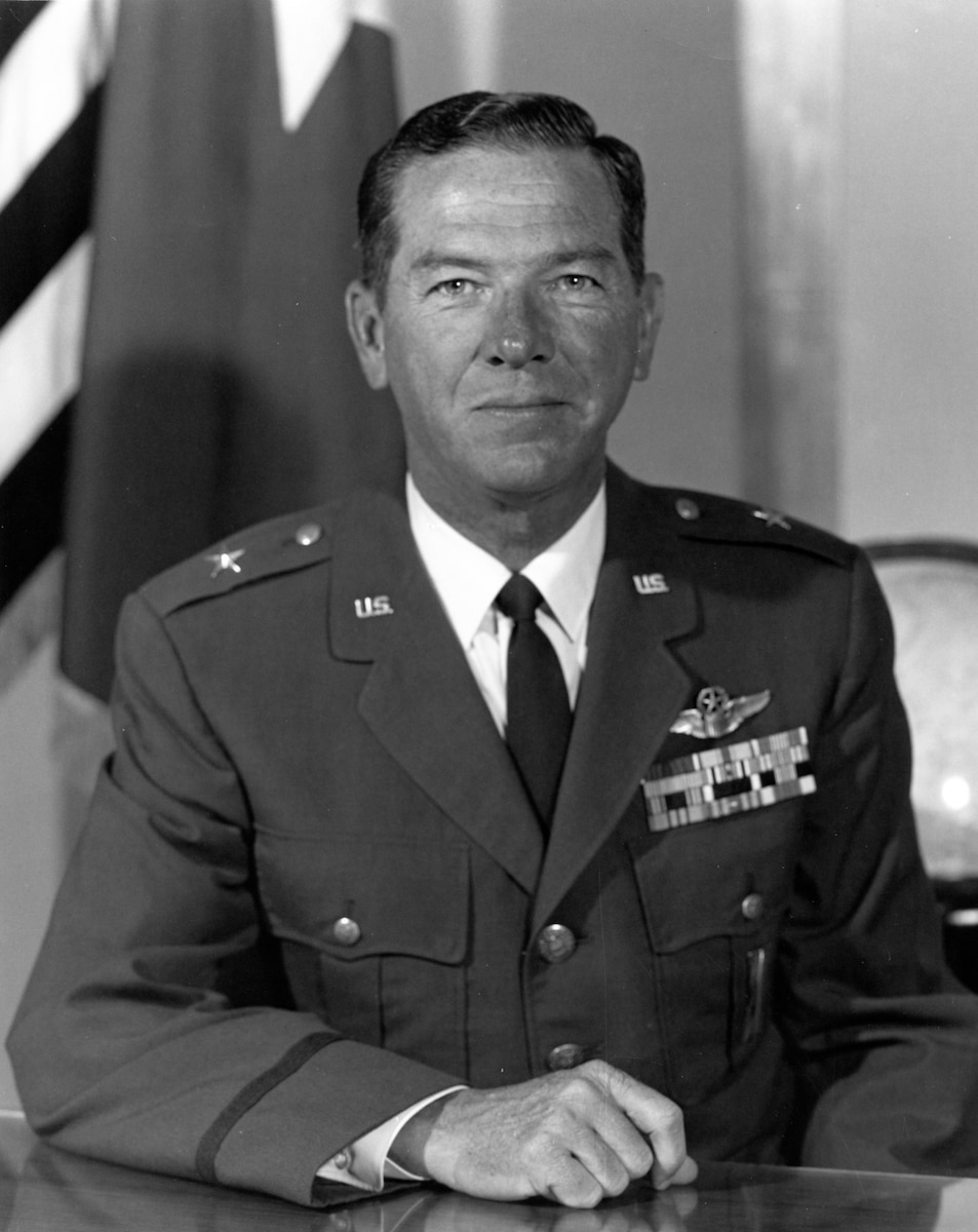This is the official portrait of Brig. Gen. George P. Cole.