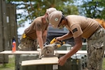 U.S. Navy Seabees with NMCB-5 Aide Pohnpei Island in COVID-19 Preparation