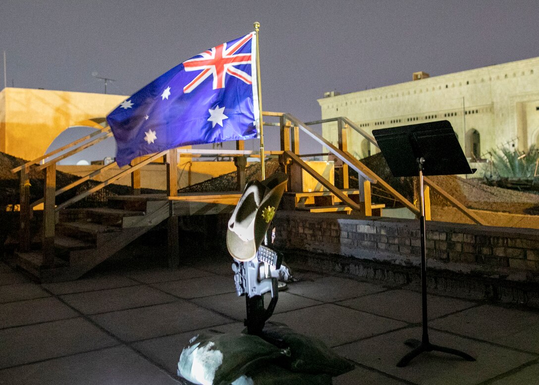 Coalition observes ANZAC Day