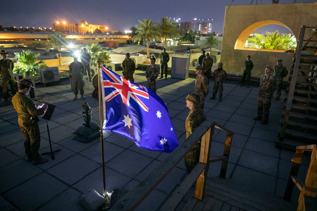 Coalition observes ANZAC Day