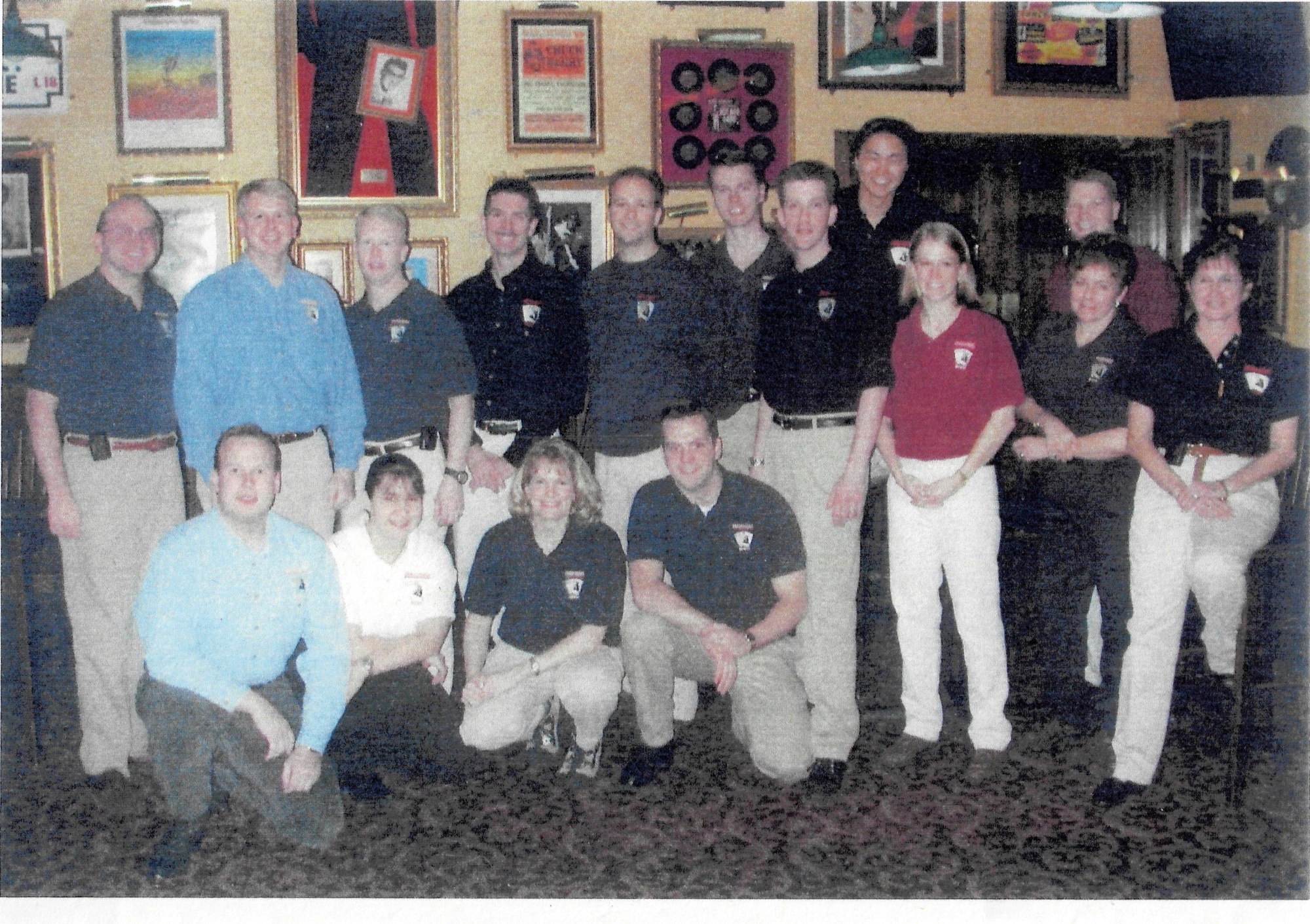 In February, 2002, all OSI Forensic Science Consultants gathered for the annual Forensic Science Program liaison event at the American Academy of Forensic Sciences meeting in Atlanta, Ga. By 2009, enlisted special agents were admitted into the program, and in 2010, civilians rounded out the team. Today, OSI boasts 20 FSCs serving the command worldwide. 

Back row, left to right, Lt. Col. (Retired) Bob Hunkeler, Brig. Gen., then Capt. Terry Bullard, SA Brian Clark, Maj. (Retired) Keith Cook, Lt. Col. (Retired) Louis Perret, Lt. Col. (Retired) Chris Konecny, Lt. Col. (Retired) David Lindsay, Maj. Yun Cerana, Col. (Retired) Renae Hilton, Col. Shan Nuckols, Dr. Linda Estes, and Lt. Col. (Retired) Dr. Nancy Slicner.

Front Row, left to right, Lt. Col. (Retired) SES and Dr. Nate Galbreath, SA Julie Lecea, Lt. Col. (Retired) Cherryl Boyette and SA Russ Strasser. (Courtesy photo)