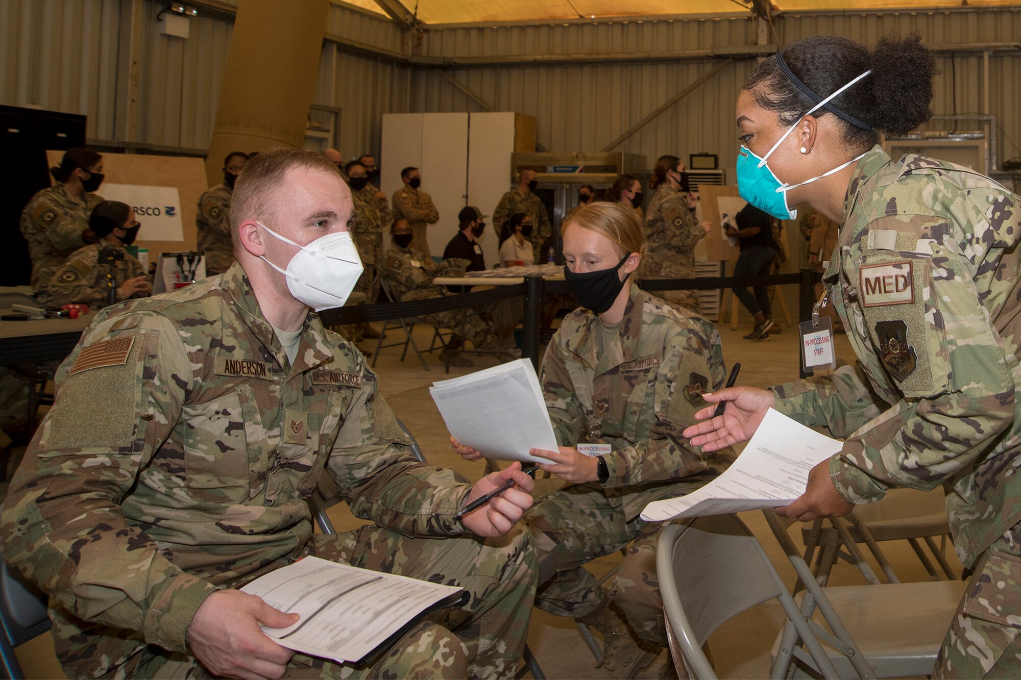 380th AEW executes COVID-19 prevention measures during deployment