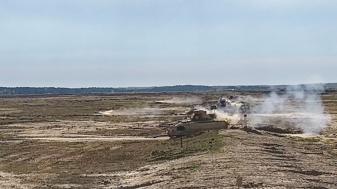 3rd Infantry Division Tank Gunnery in Poland