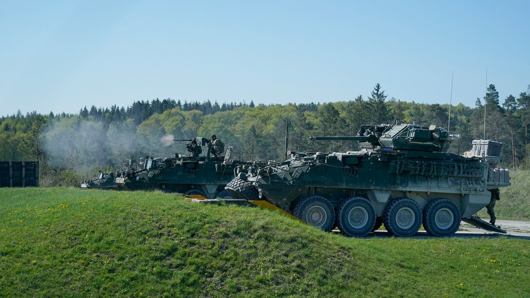 2nd Cavalry Regiment .50 caliber machine gun qualification in Vilseck, Germany