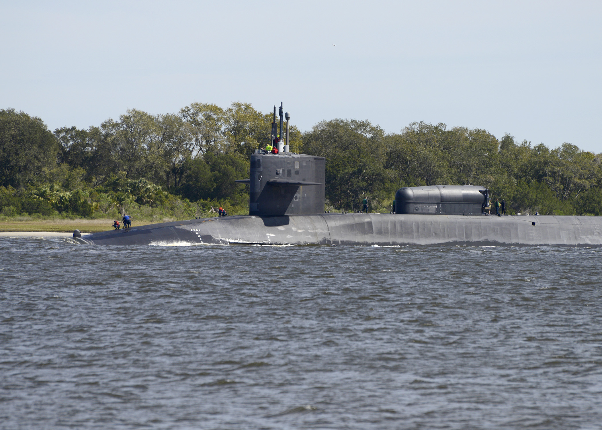 Teams Band Together To Perform First Time Maintenance On Uss Georgia Ssgn 729