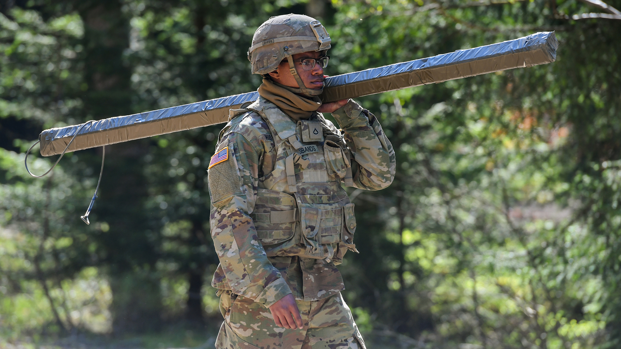 1st Cavalry Division improvised Bangalore training in Grafenwöhr, Germany