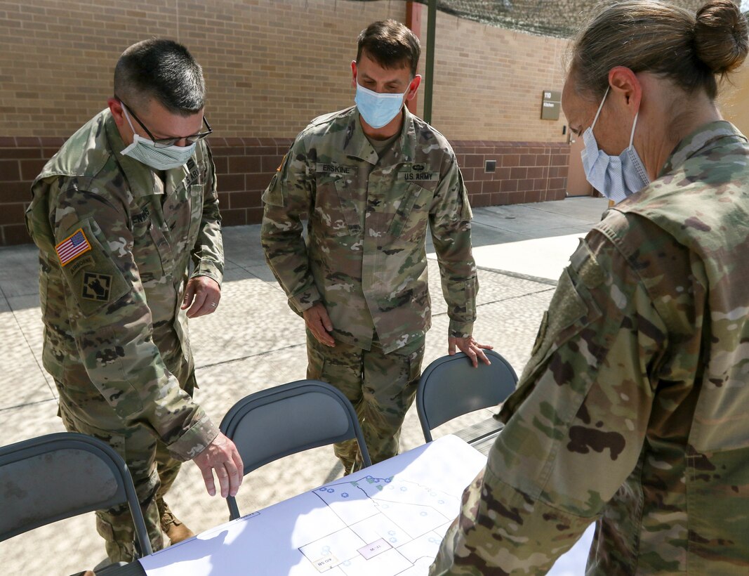 4th ESC leaders engaged in the COVID-19 fight