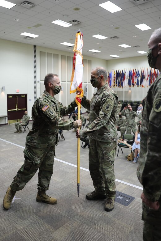Passing of the colors