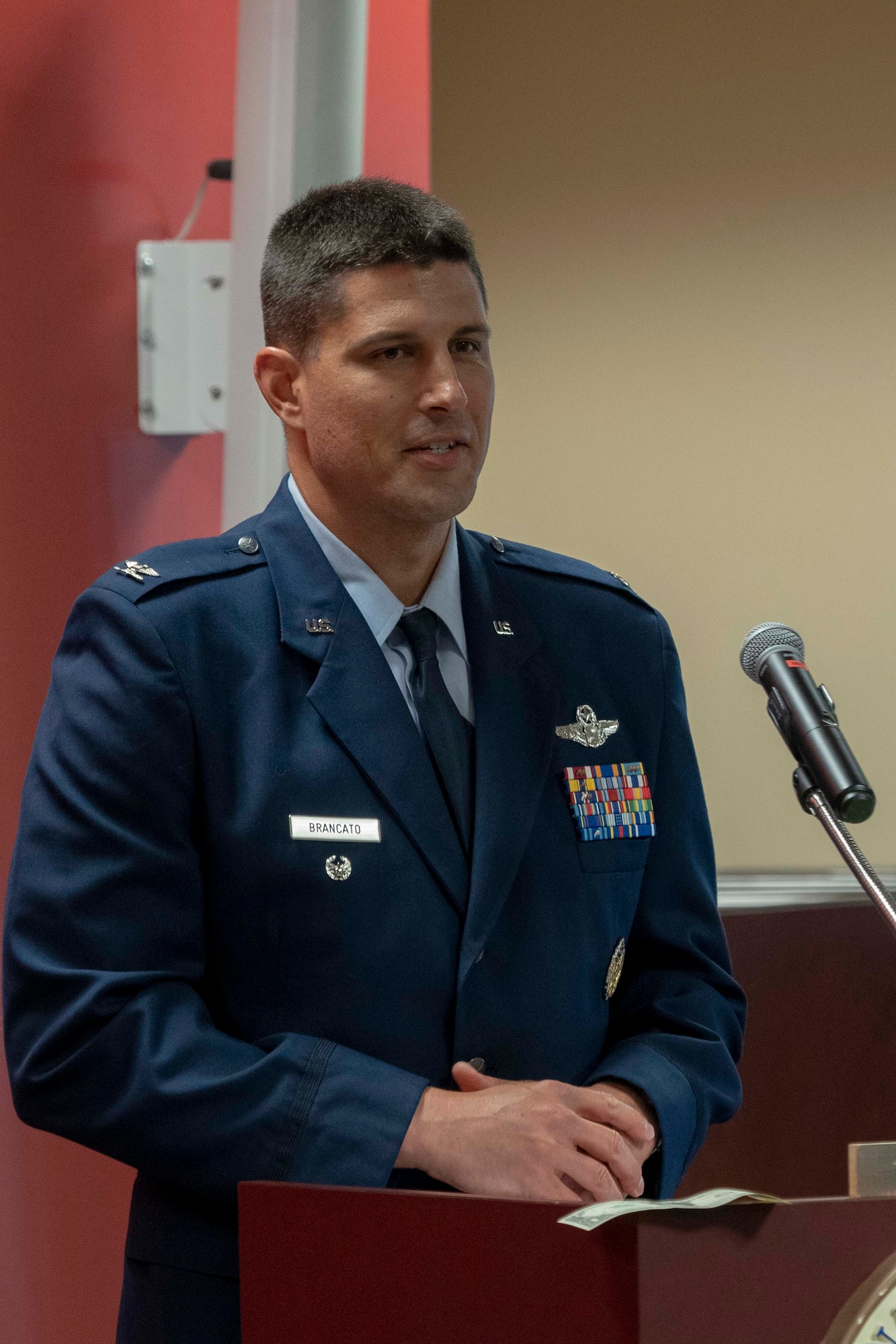 164th AW Change of Command