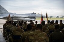 Twenty-two Airmen were recognized as Dedicated Crew Chiefs during a ceremony on the flightline at Misawa Air Base, Japan, July 31.