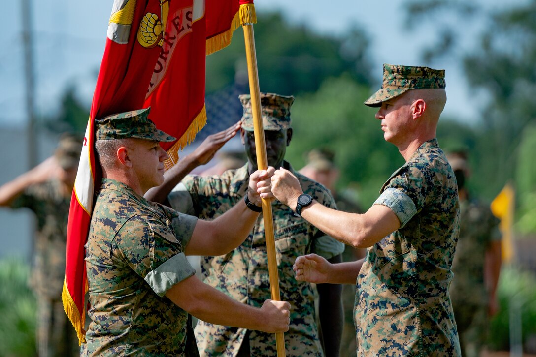 2020 HQBN CO Change of Command Ceremony