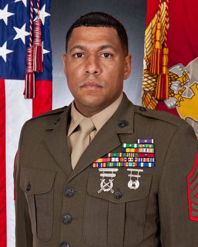 First Sergeant Fernandez H&S First Sergeant