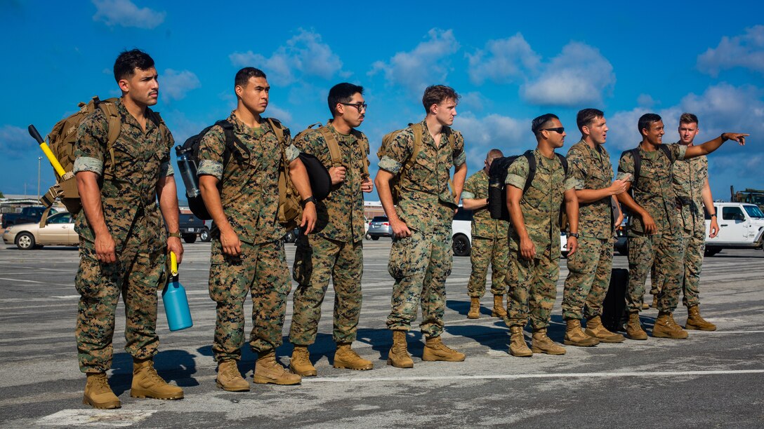 Task force US Marines land in Honduras