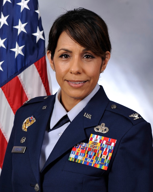 U.S. Air Force Col. Janette D. Ketchum, 87th Mission Support Group commander.