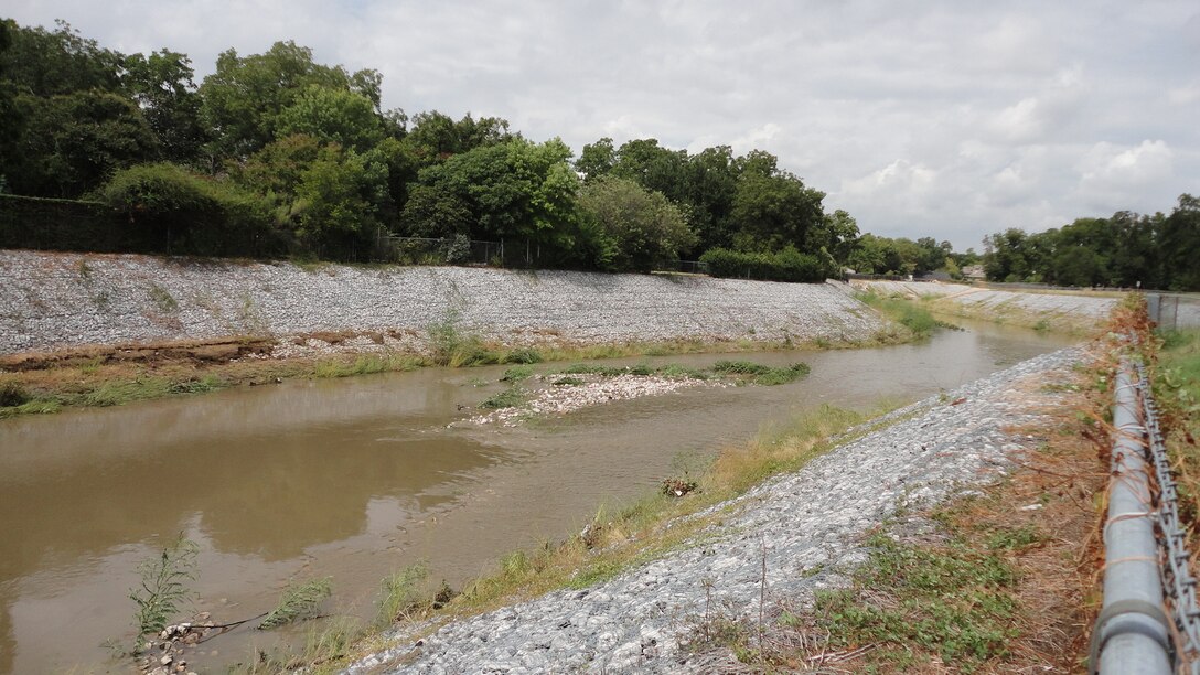 Johnson Creek at Grand Prairie, Flood Risk Management Project.