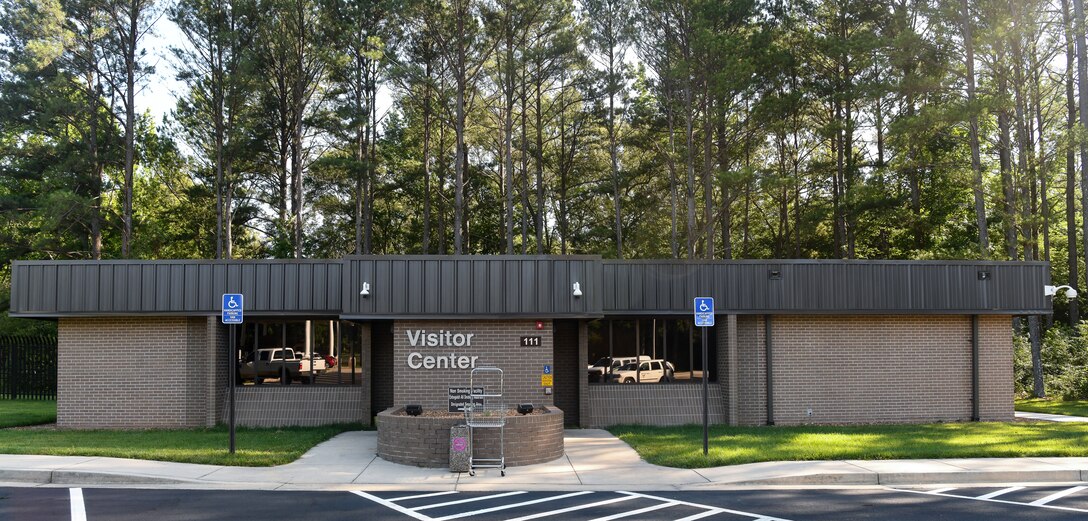 A renovation to the Visitor Control Center, shown here July 7, 2020, at Arnold Air Force Base, Tenn. expanded the facility and upgraded the interior and systems in the existing section. (U.S. Air Force photo by Jill Pickett)