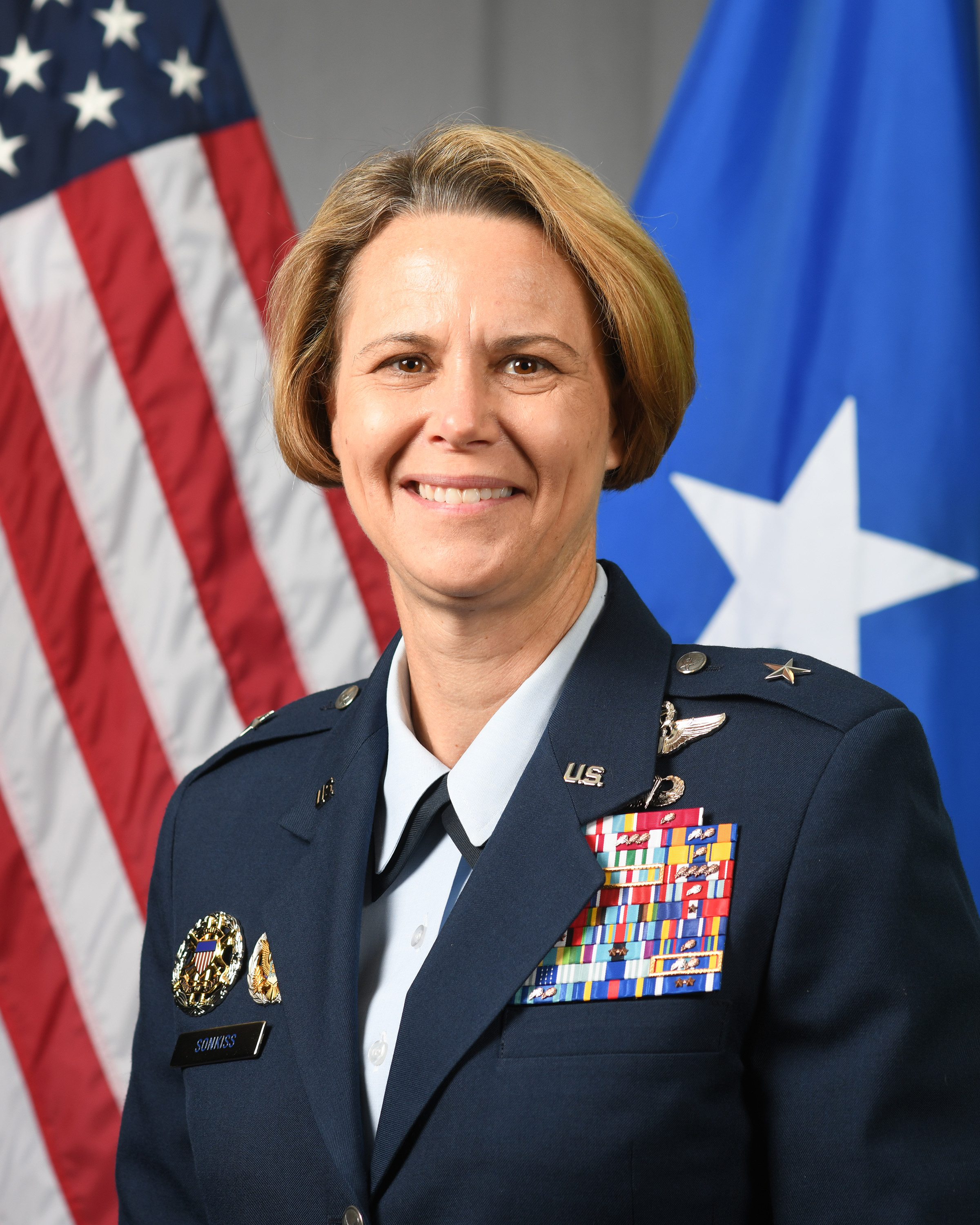 BRIGADIER GENERAL REBECCA J. SONKISS > U.S. Air Force > Biography Display