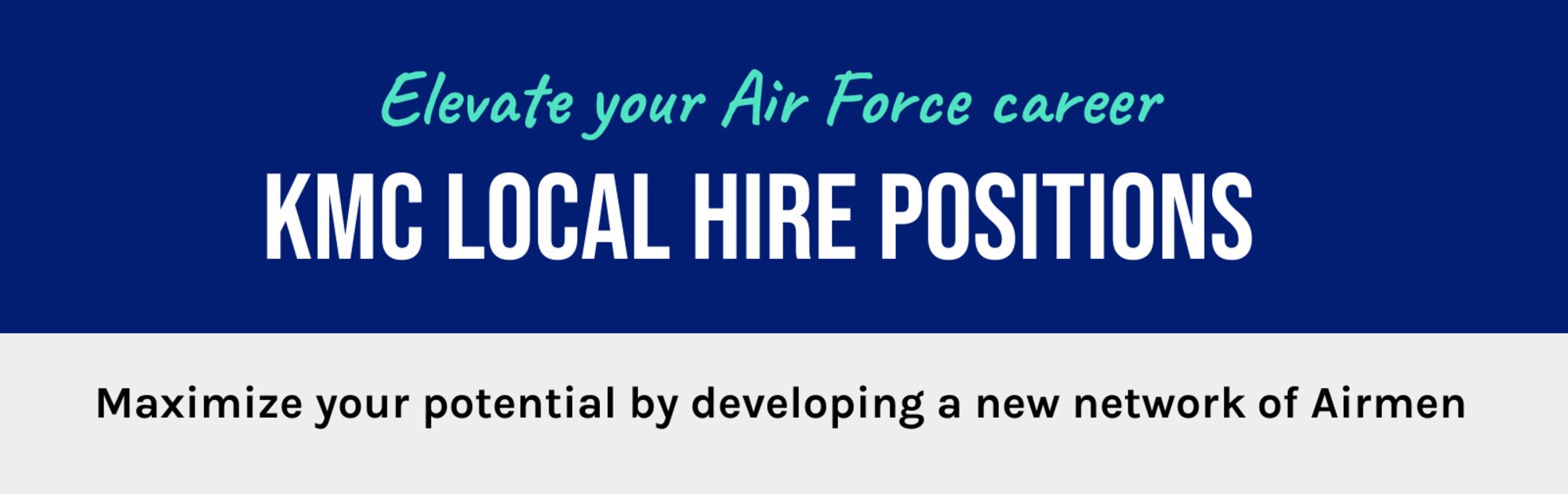 The Kaiserslautern Miltary Community has multiple positions available for high-speed Airmen looking to broaden their leadership skills outside their home unit while staying in the KMC area.