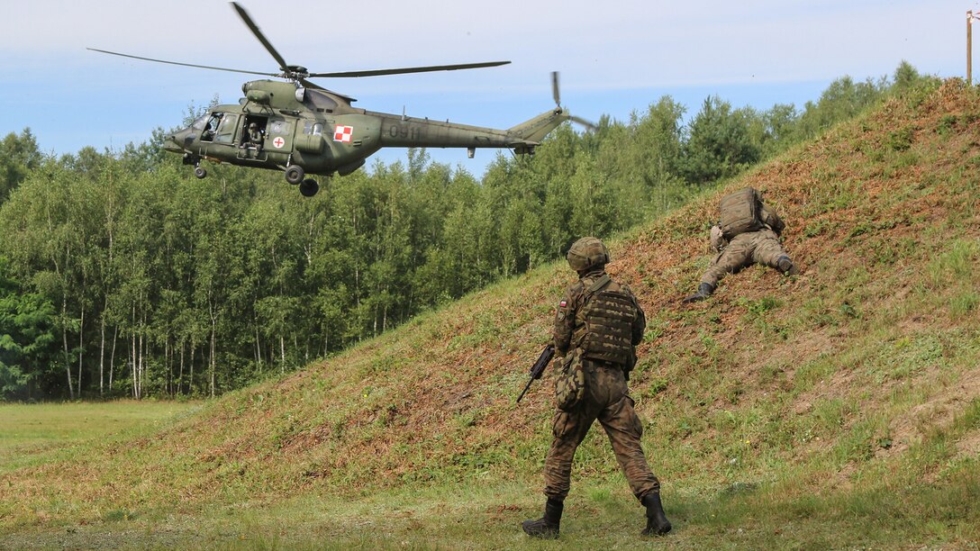 U.S. Army Europe Soldiers assist with exercise MILITARY DOCTOR 20 in Poland