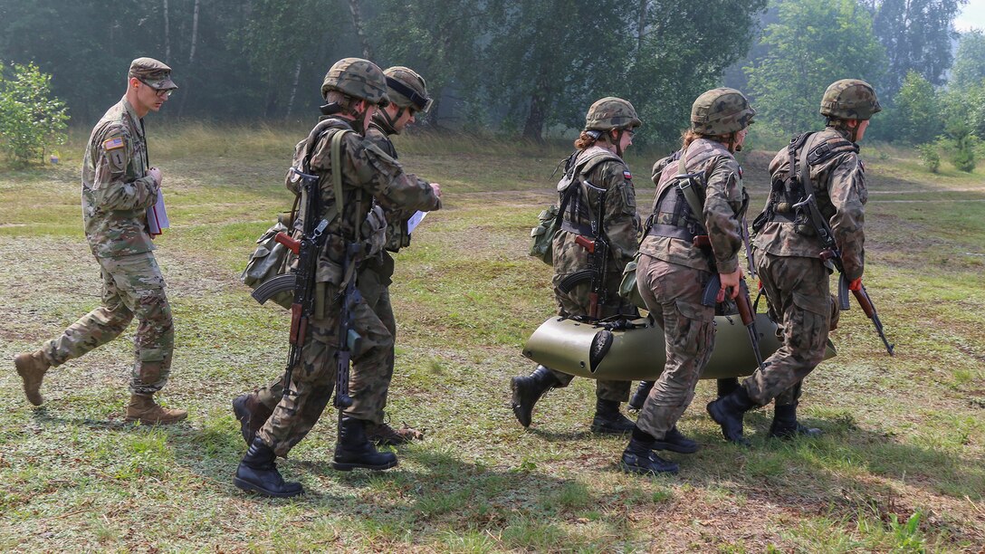 U.S. Army Europe Soldiers assist with exercise MILITARY DOCTOR 20 in Poland