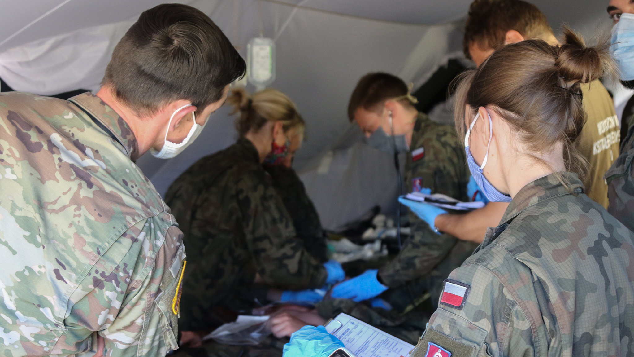 U.S. Army Europe Soldiers assist with exercise MILITARY DOCTOR 20 in Poland