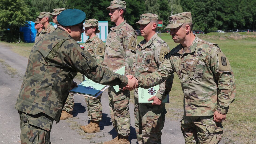 U.S. Army Europe Soldiers assist with exercise MILITARY DOCTOR 20 in Poland