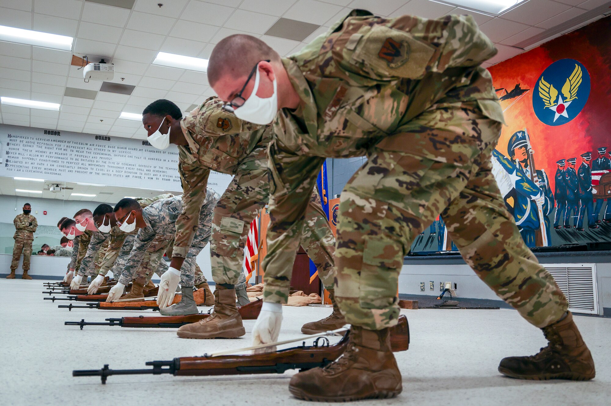 Rifle training