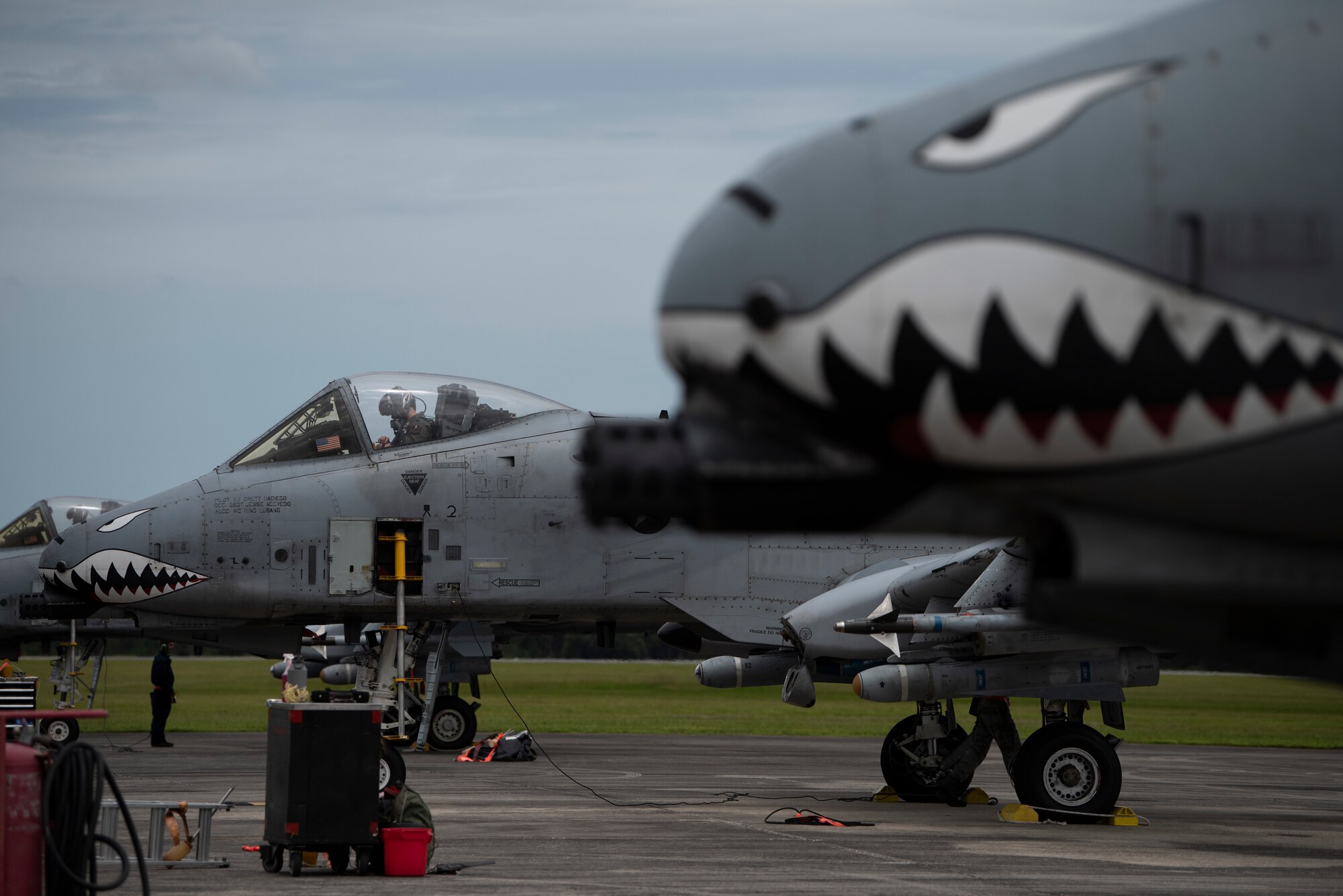 A photo of an A-10C Thunderbolt II