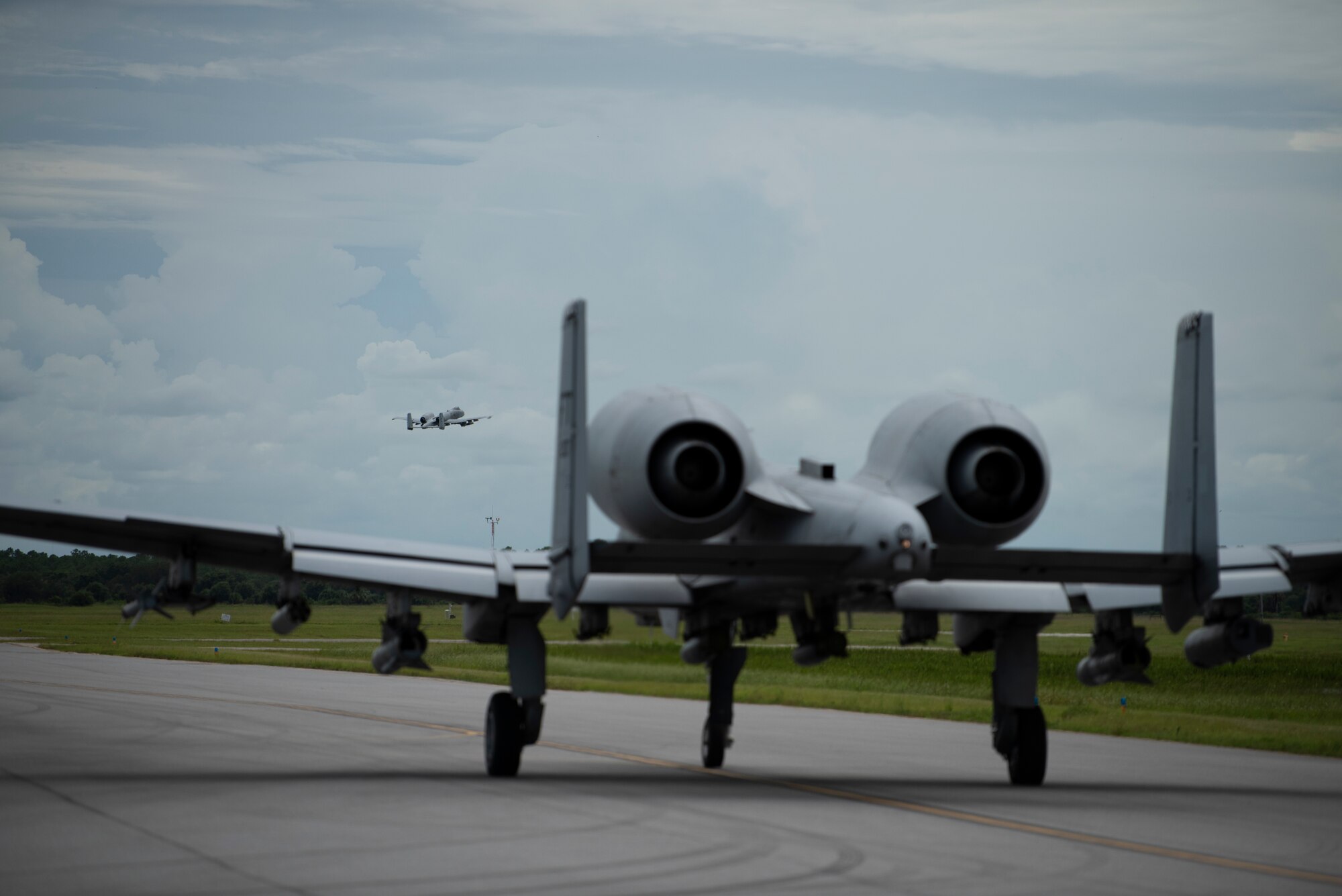 A photo of an A-10C Thunderbolt II