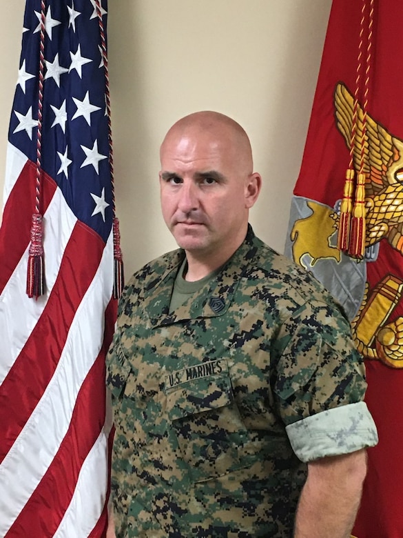 First Sergeant Mike Battery 3rd Battalion 14th Marine Regiment