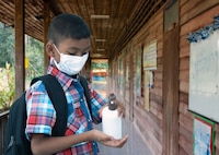 Students in the Fort Sam Houston and Lackland Independent School Districts are scheduled to start online instruction Aug. 17, while students in the Randolph Field Independent School District begin remote learning Aug. 24.