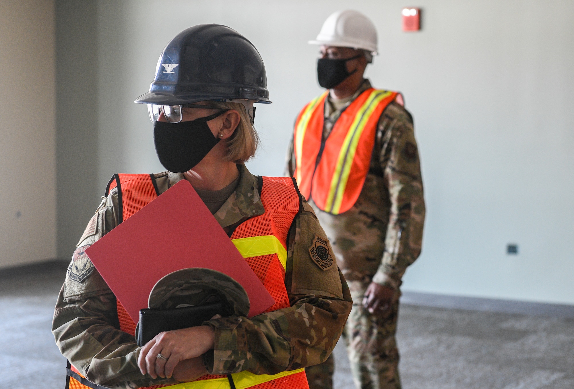 Col. Jennifer Reeves, 341st Missile Wing commander, tours the new Tactical Response Force/Helicopter Operations Alert Facility during a ribbon-cutting ceremony Aug. 4, 2020, at Malmstrom Air Force Base, Mont.