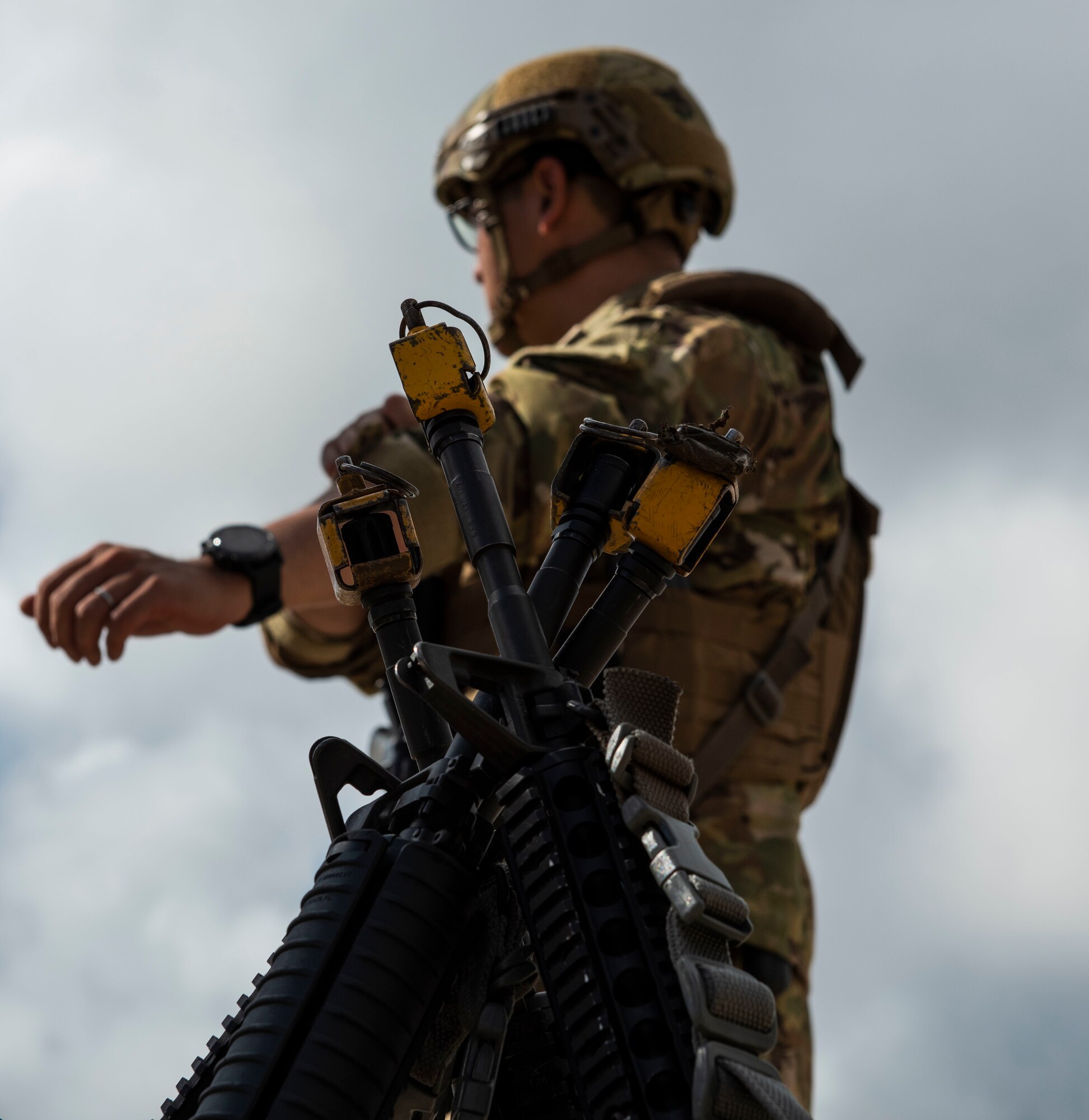 M3 Carbines together