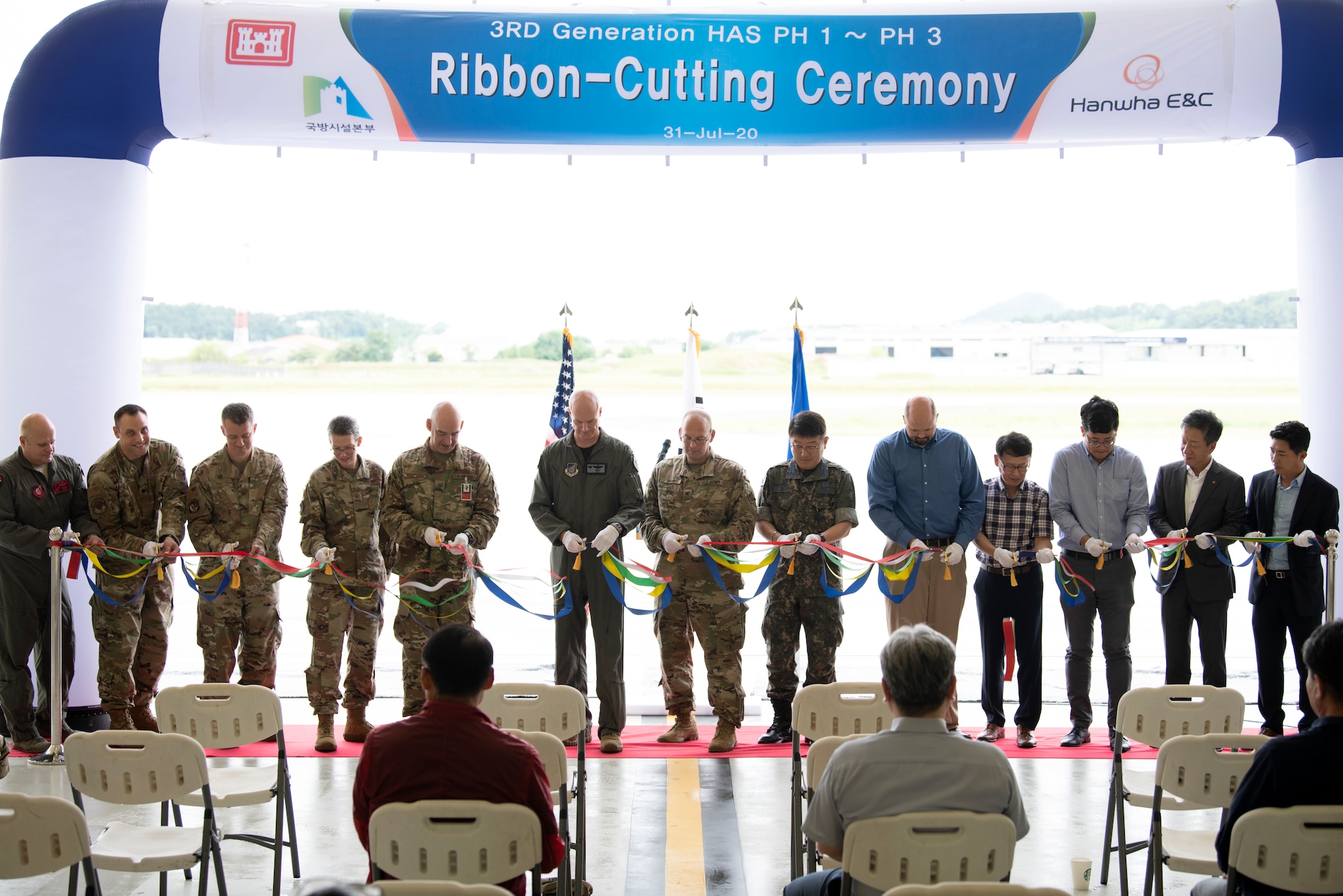 Ribbon cutting