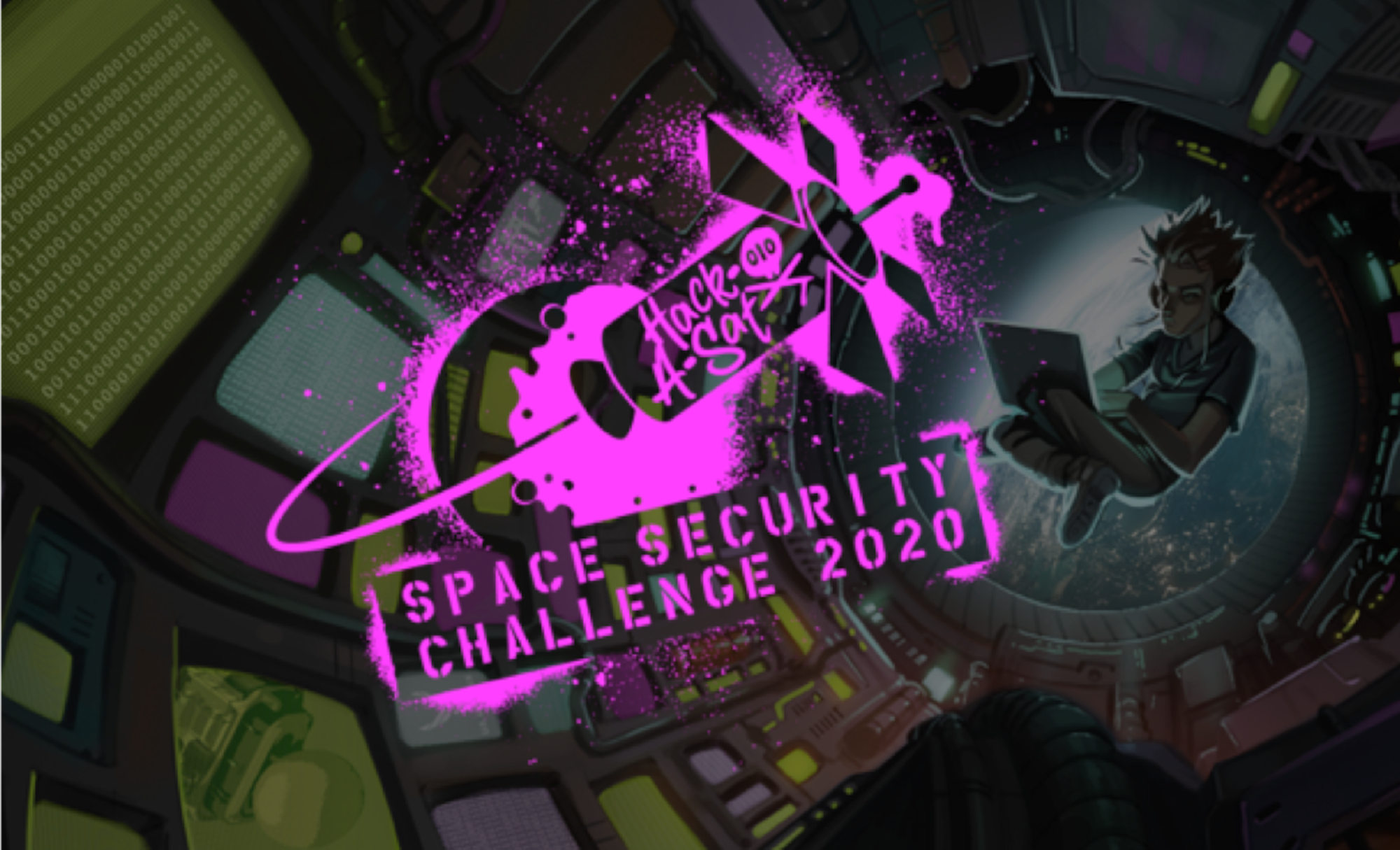 On August 7-9, the Department of the Air Force and DoD’s Defense Digital Service will premiere the Space Security Challenge 2020, a mixture of virtual workshops and prize challenges related to securing space systems, including a live Capture-The-Flag (CTF) style satellite hacking competition dubbed “Hack-A-Sat.” (Courtesy illustration)