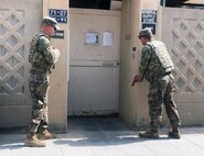 Army Reserve MPs deployed to the Kingdom of Saudi Arabia certify to enforce the law