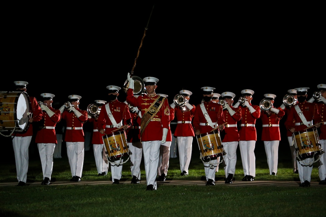 To effectively host Evening Parades, the Barracks follows Department of Defense guidelines and Centers for Disease Control and Prevention (CDC) recommendations. Additionally, we apply several of Washington D.C.’s safeguards to include: physical distancing for patrons, health screenings, and mandatory wear of protective equipment.