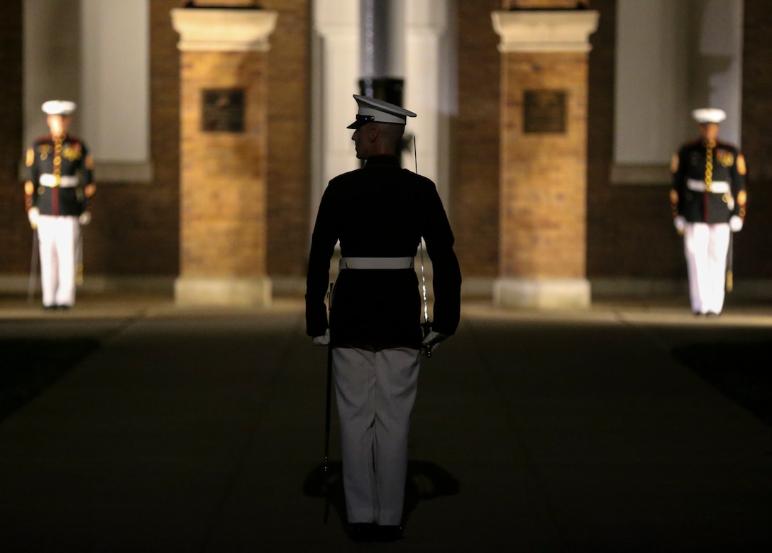 To effectively host Evening Parades, the Barracks follows Department of Defense guidelines and Centers for Disease Control and Prevention (CDC) recommendations. Additionally, we apply several of Washington D.C.’s safeguards to include: physical distancing for patrons, health screenings, and mandatory wear of protective equipment.