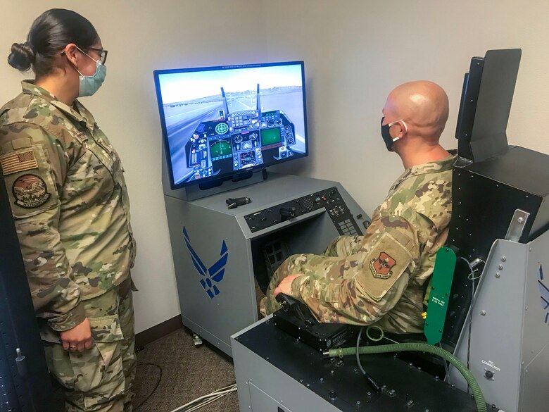 49th Wing leadership visits 54th Training Squadron