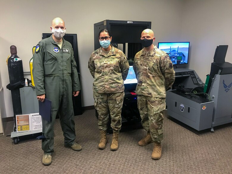 49th Wing leadership visits 54th Training Squadron