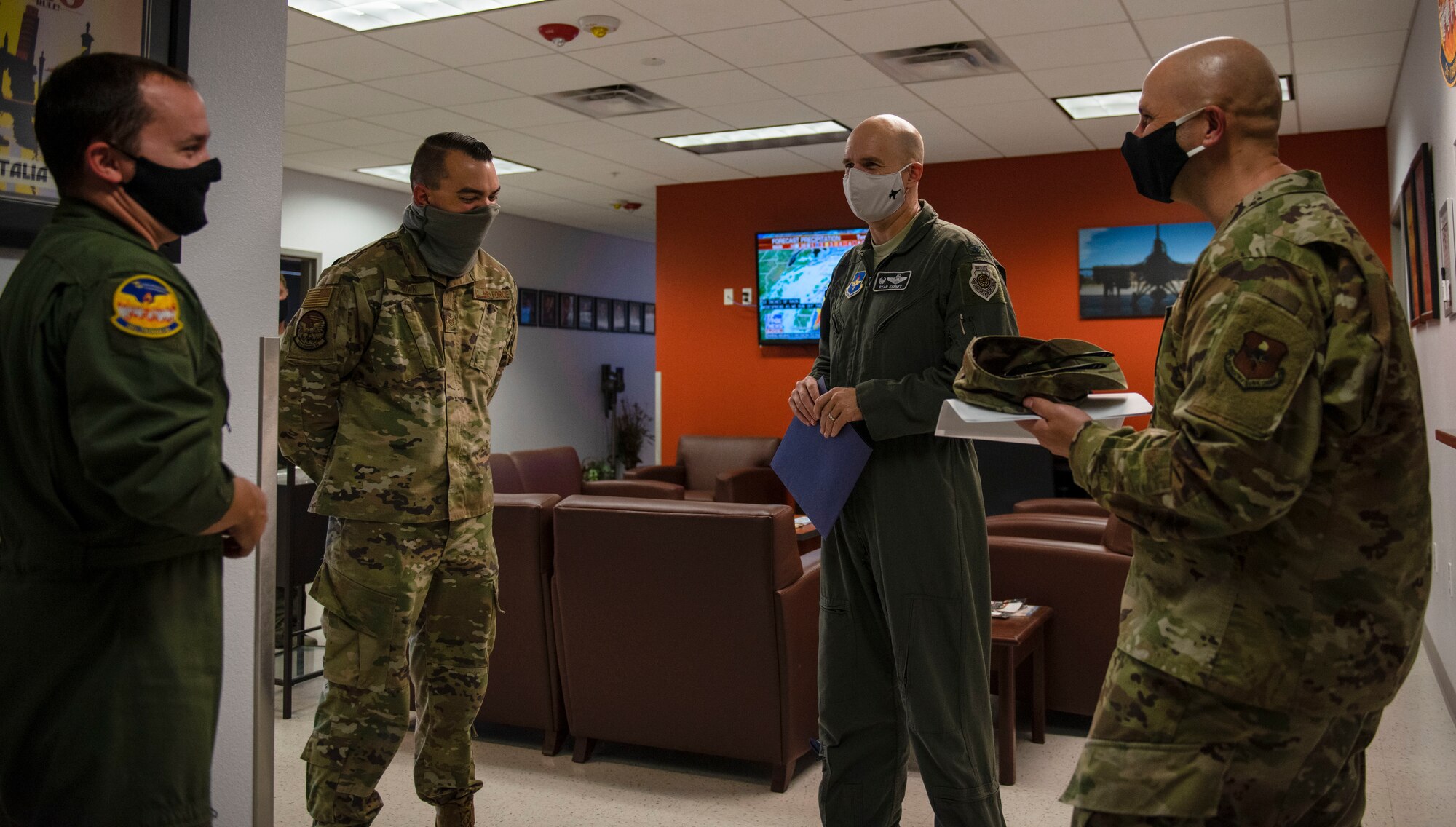 49th Wing leadership visits 54th Training Squadron