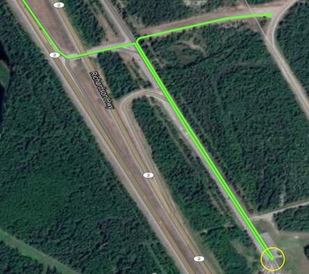 A new traffic pattern will be implemented at the Eielson Air Force Base Main Gate Aug. 5, 2020.