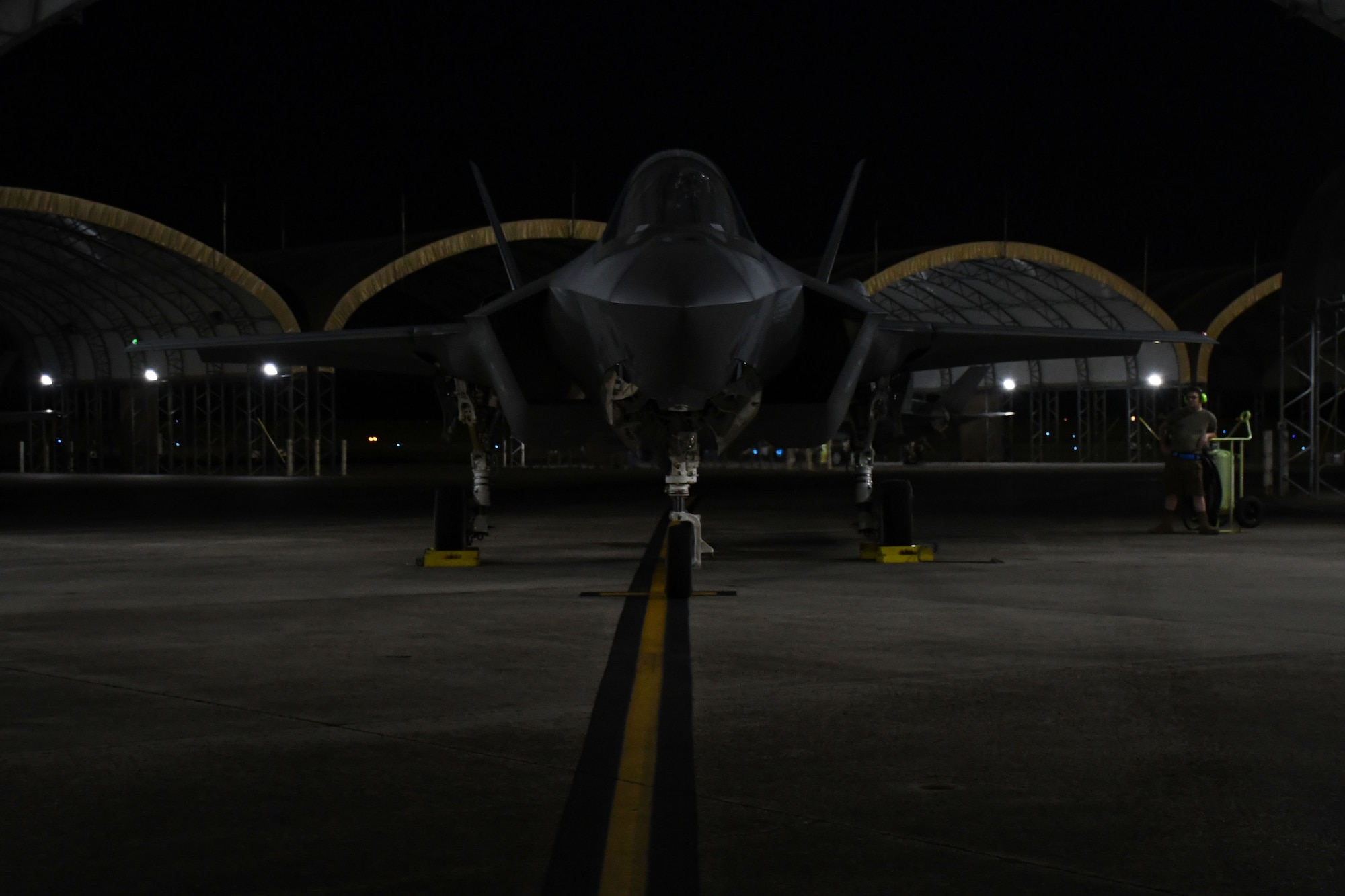 F-35A Lightning II Night Flight