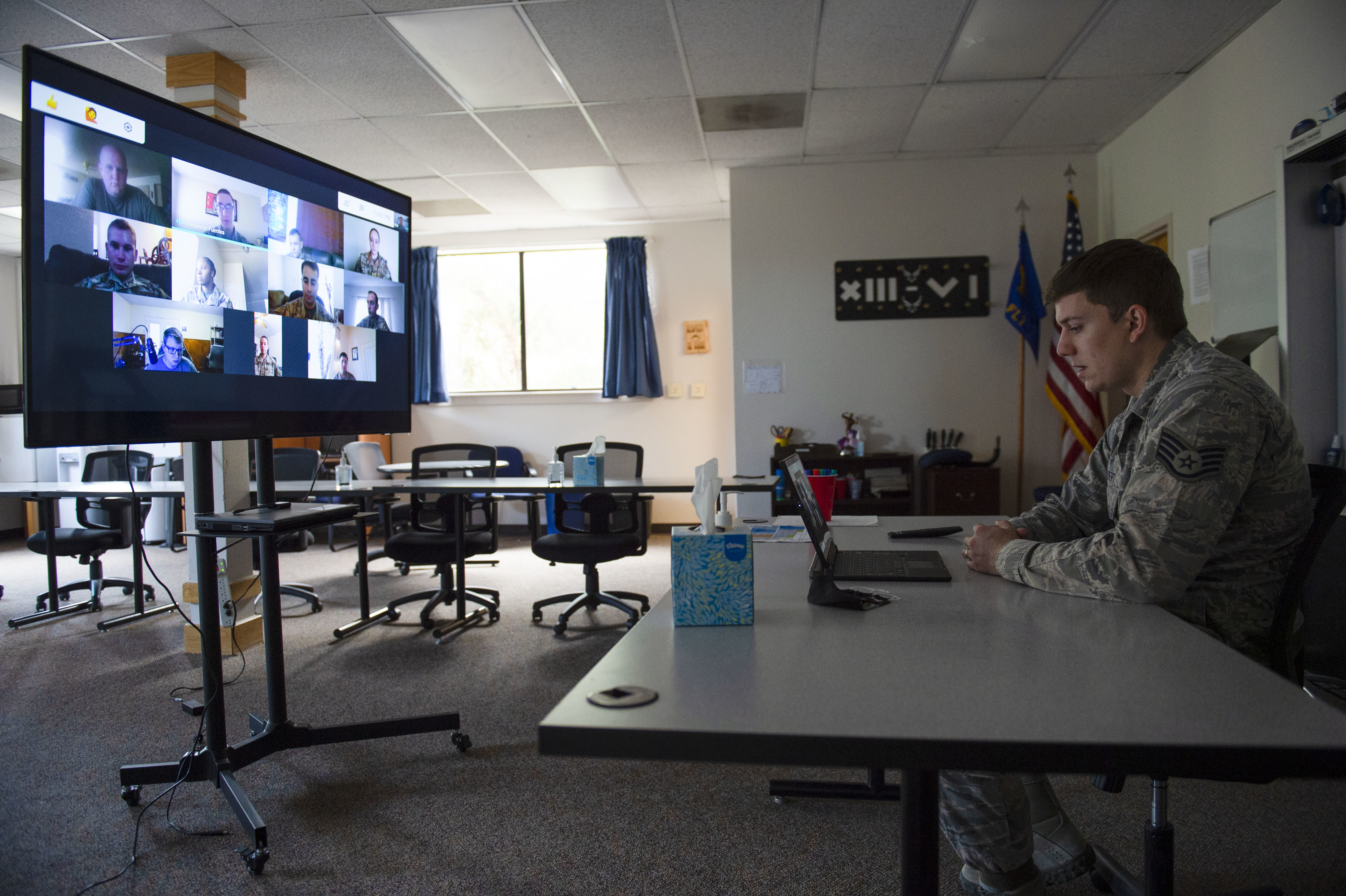 Airman Leadership School class 205 > Holloman Air Force Base > Display